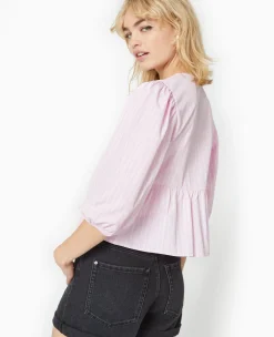 Pimkie Chemise Et Blouse^Blouse Manches Ballons Et Nouettes -