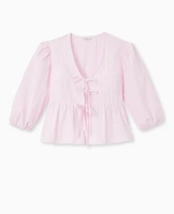 Pimkie Chemise Et Blouse^Blouse Manches Ballons Et Nouettes -