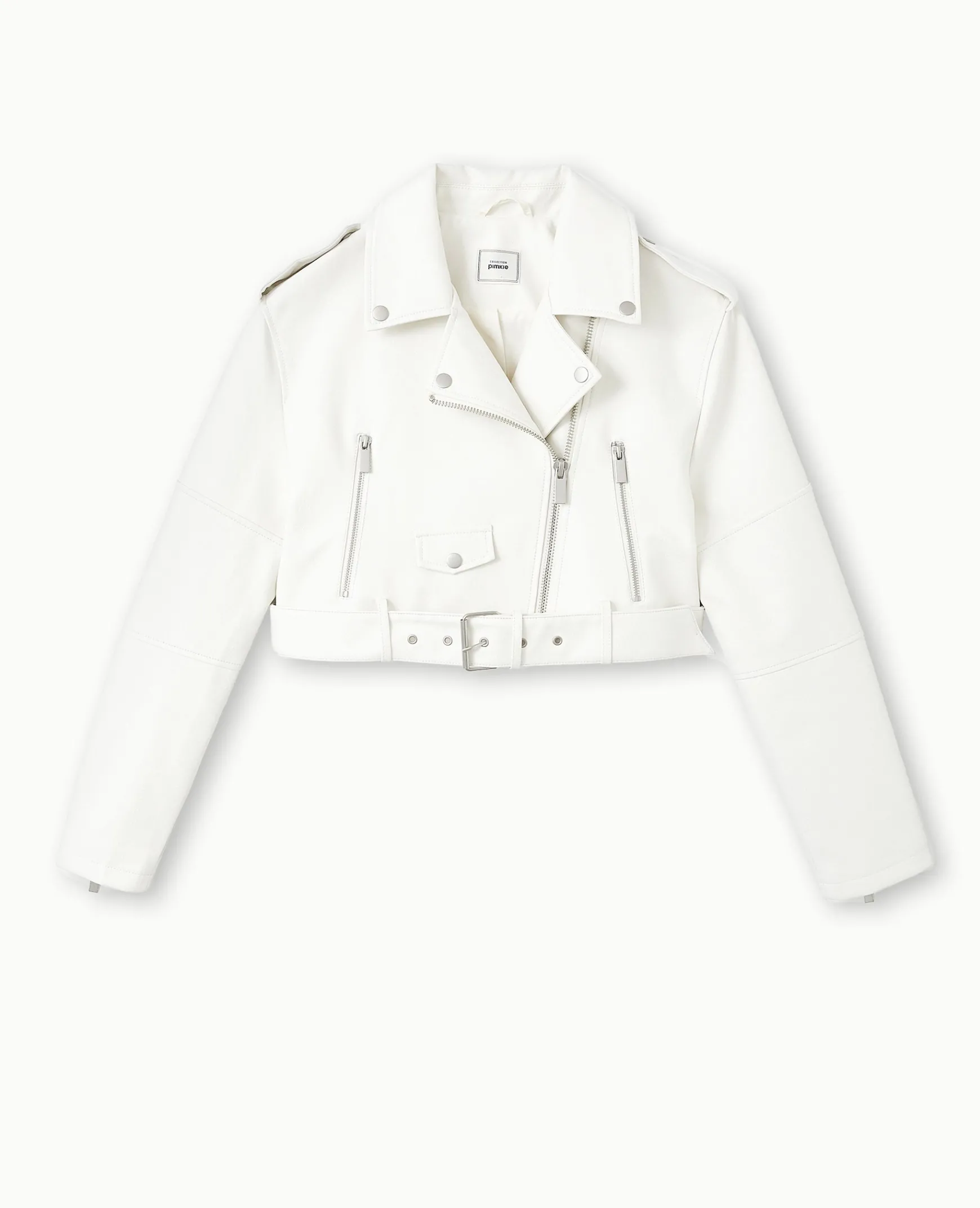 Pimkie Veste Et Blazer^Blouson Biker Court Avec Ceinture -