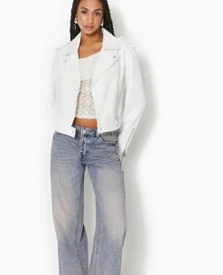 Pimkie Pimkie Positive|Veste Et Blazer^Blouson Biker En Jean -
