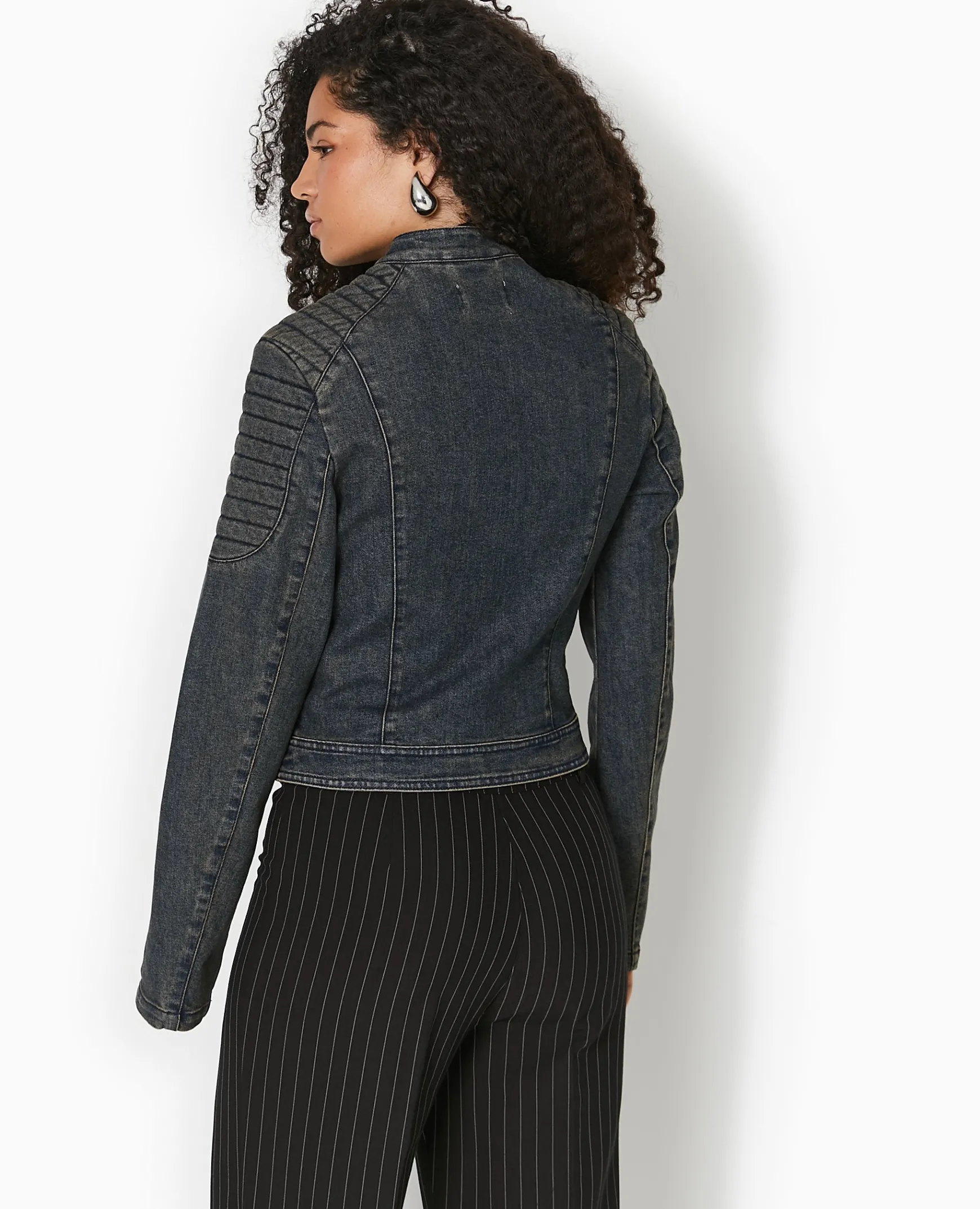 Pimkie Veste Et Blazer^Blouson Biker En Jean -