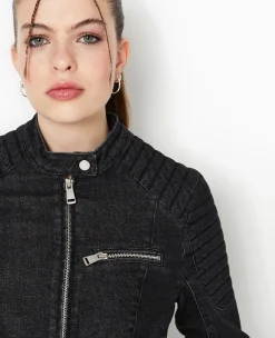 Pimkie Veste Et Blazer^Blouson Biker En Jean -