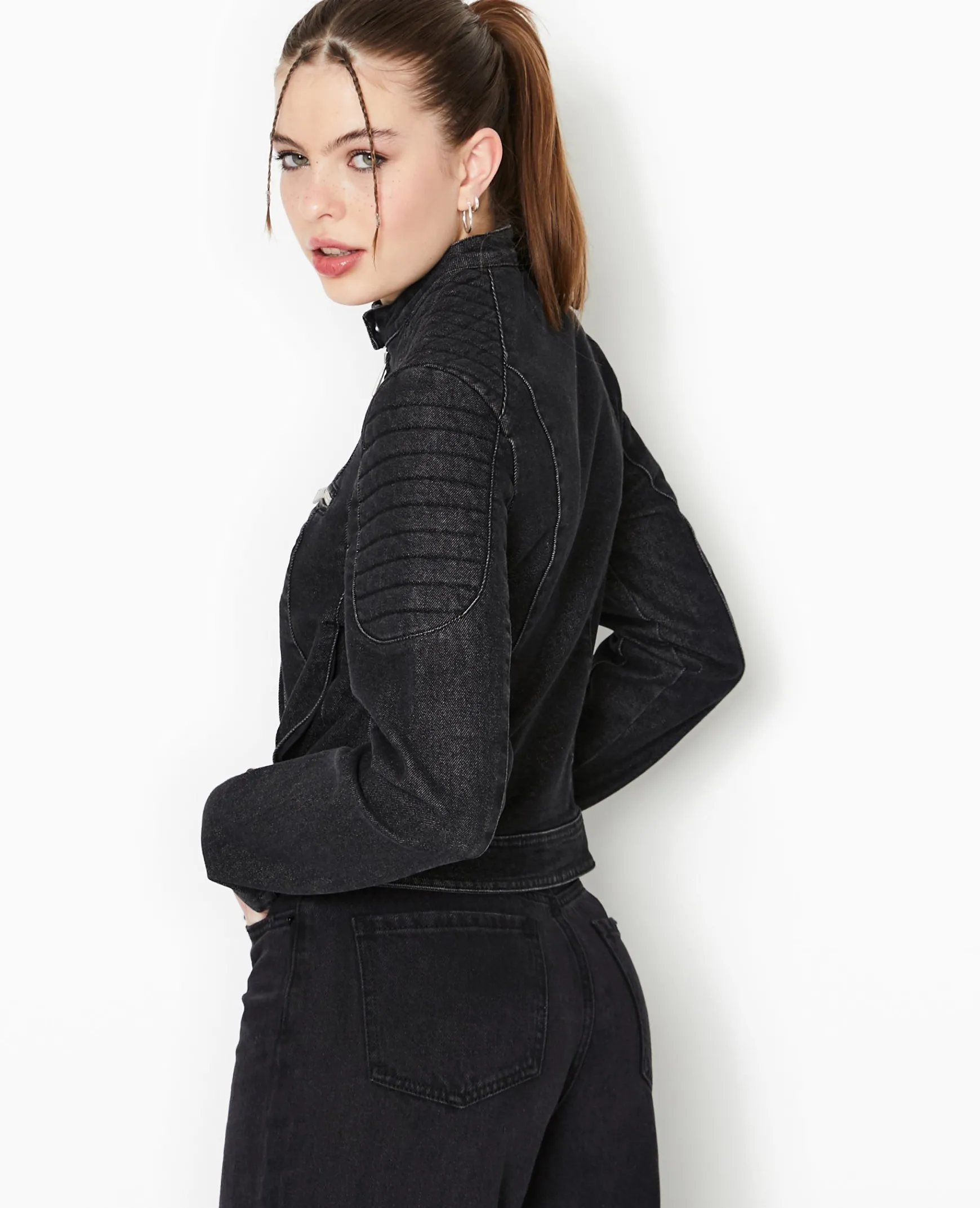 Pimkie Veste Et Blazer^Blouson Biker En Jean -