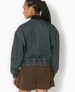 Pimkie Pimkie Positive|Manteau Et Blouson^Blouson Bomber En Jean -
