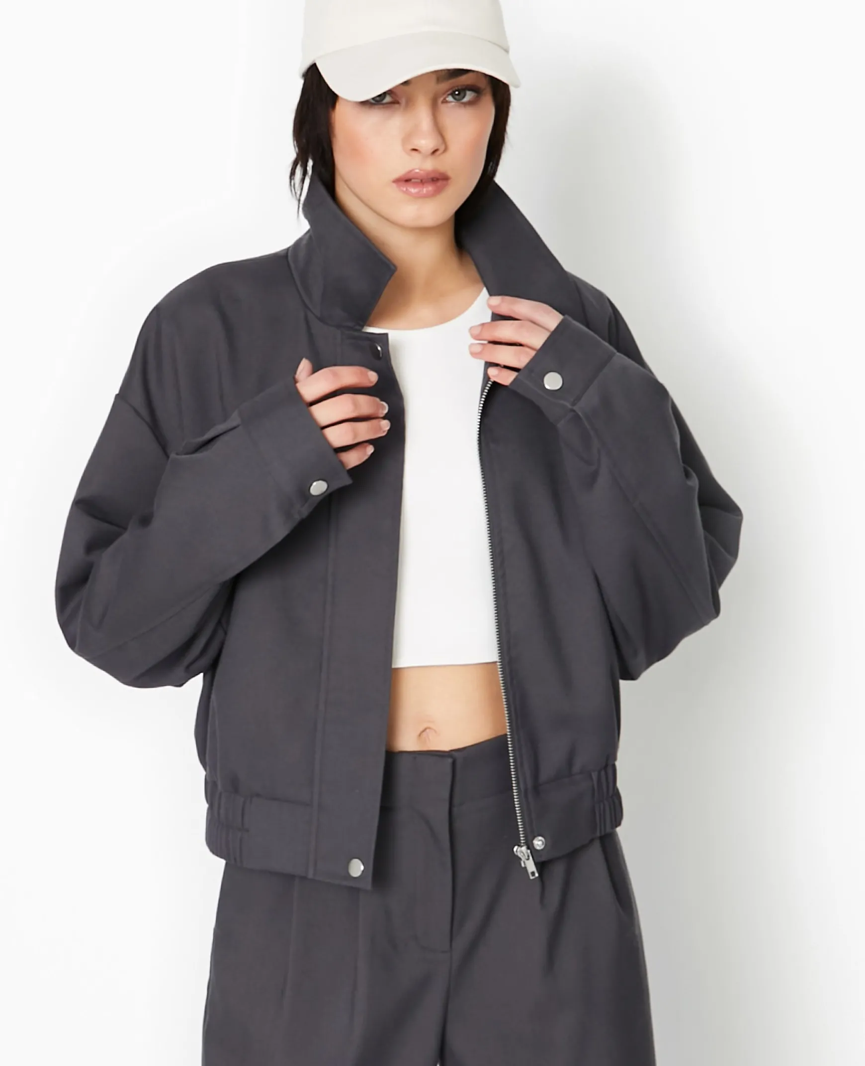 Pimkie Manteau Et Blouson^Blouson En Toile Avec Col -