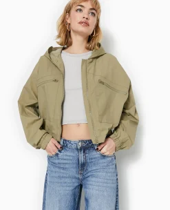 Pimkie Manteau Et Blouson|Veste Et Blazer^Blouson Léger Avec Capuche -