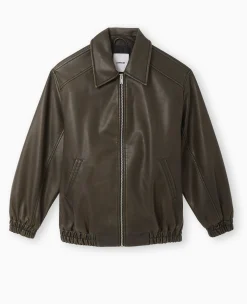 Pimkie Toute La Collection|Manteau Et Blouson^Blouson Long En Simili Cuir Vieilli -