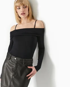 Pimkie Body^Body Manches Longues Encolure Bardot -