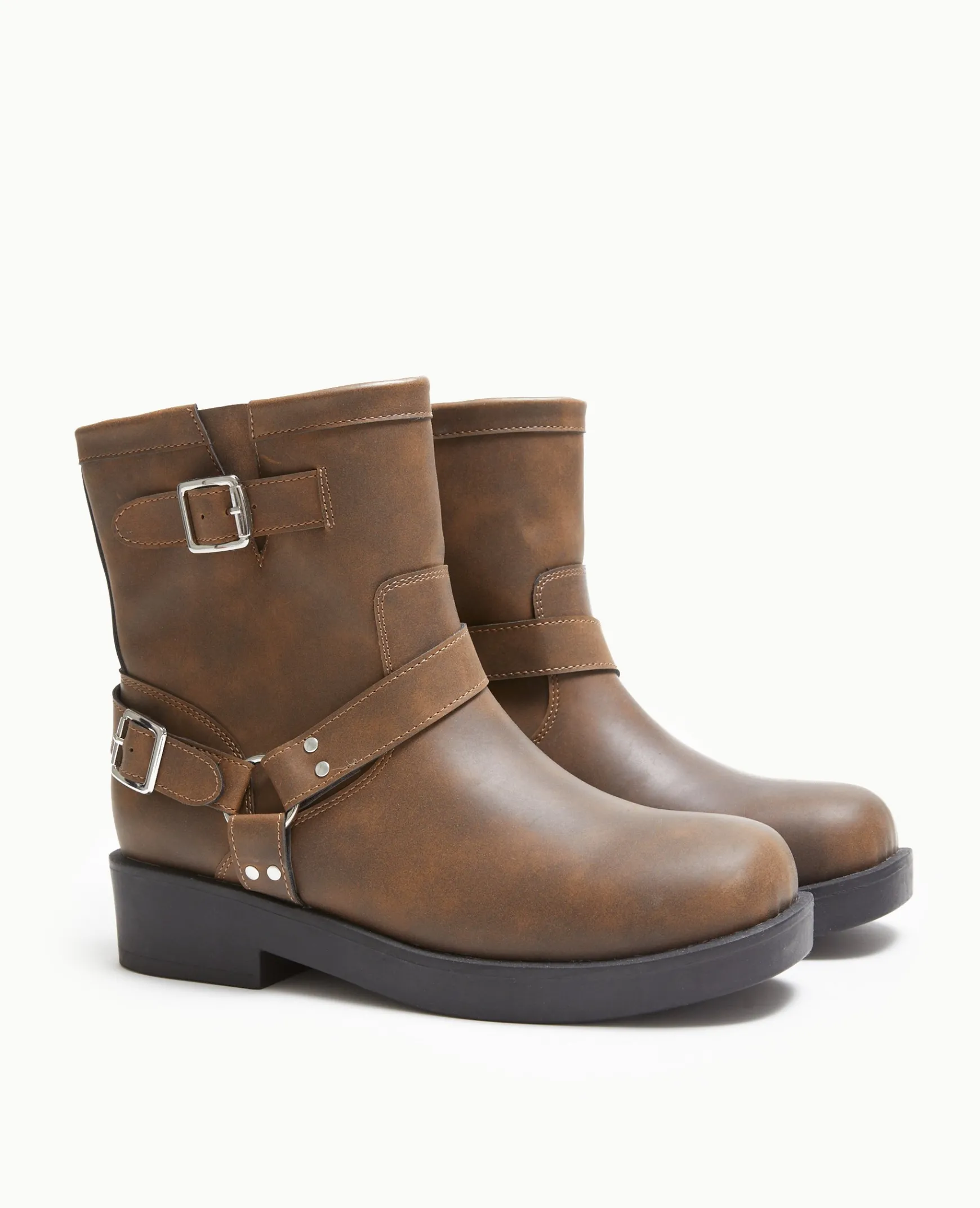 Pimkie Boots^Boots Motardes Avec Détails Brides Et Boucle -