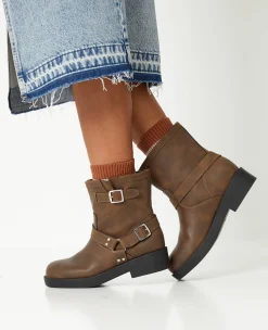 Pimkie Boots^Boots Motardes Avec Détails Brides Et Boucle -