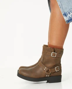 Pimkie Boots^Boots Motardes Avec Détails Brides Et Boucle -