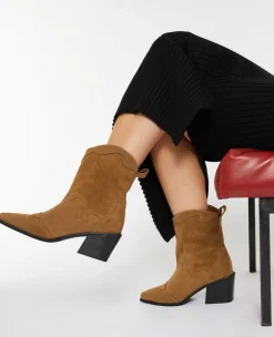 Pimkie Boots^Boots Santiags En Suédine -