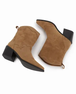 Pimkie Boots^Boots Santiags En Suédine -