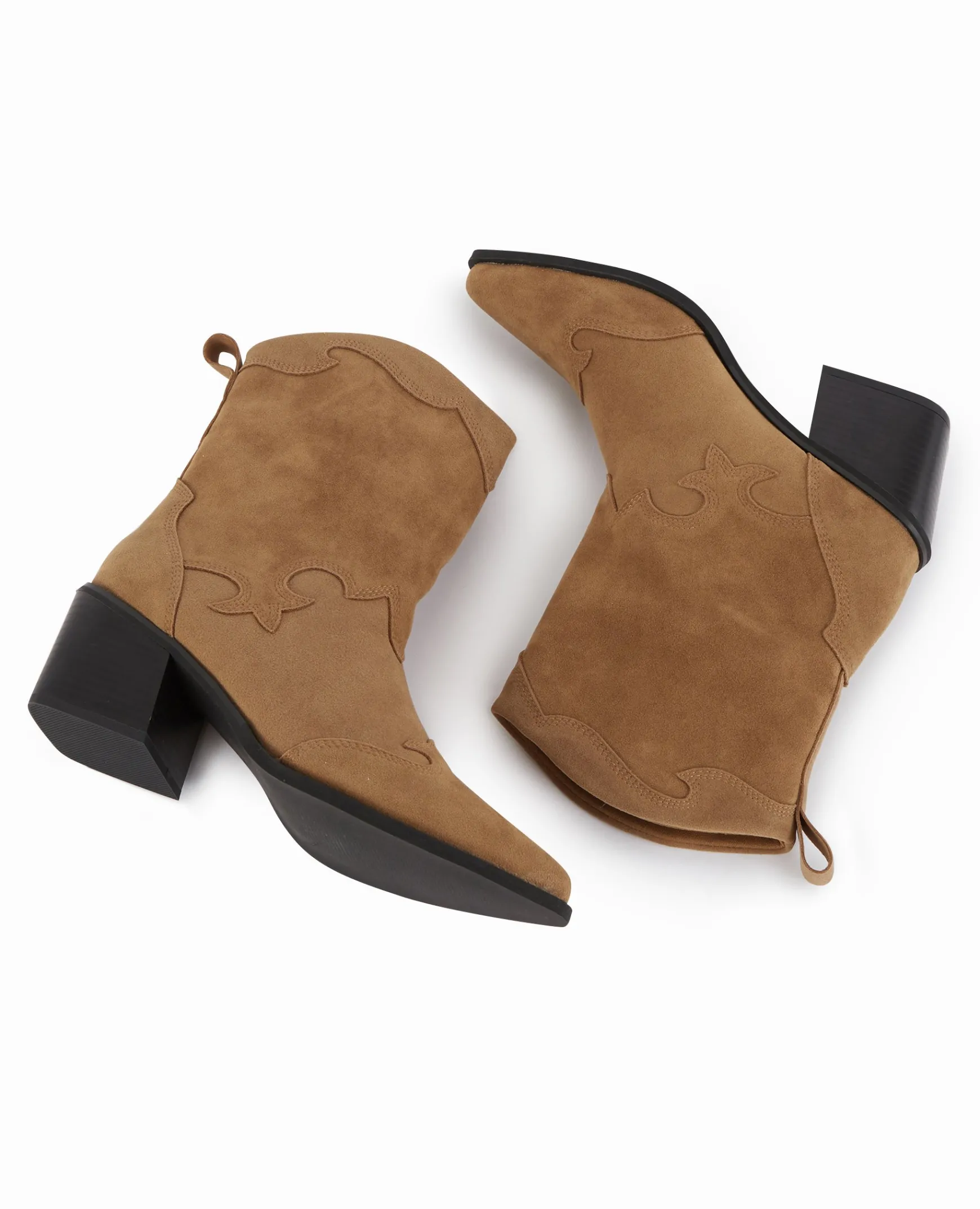 Pimkie Boots^Boots Santiags En Suédine -