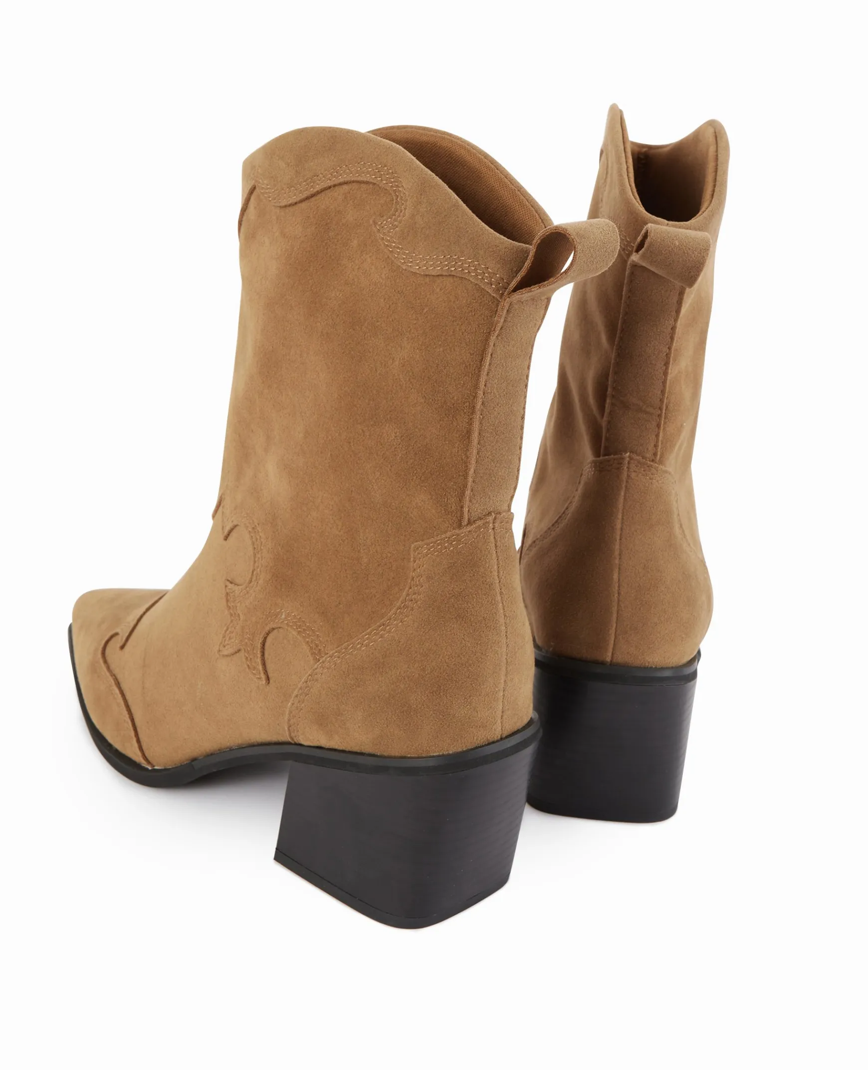 Pimkie Boots^Boots Santiags En Suédine -