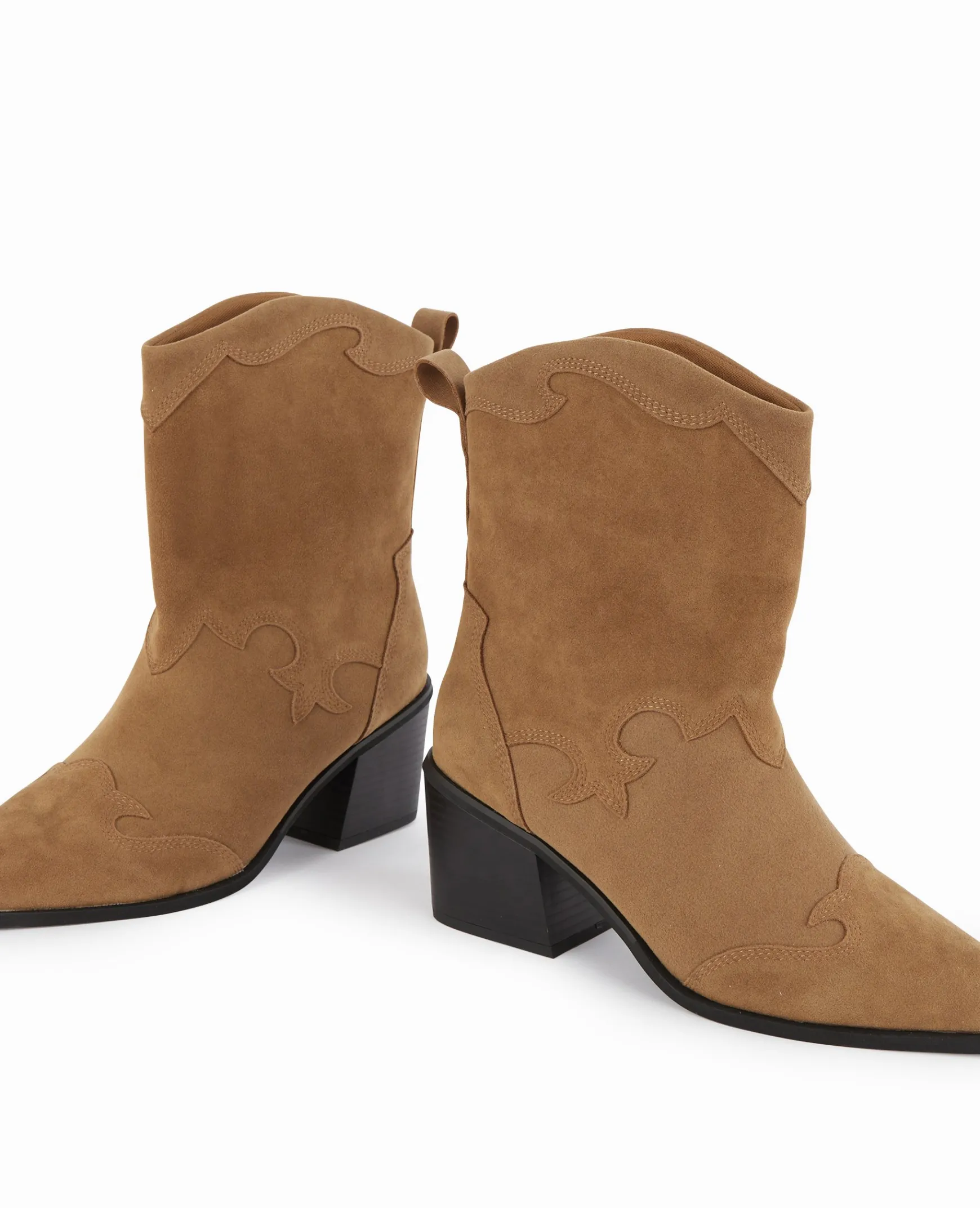 Pimkie Boots^Boots Santiags En Suédine -