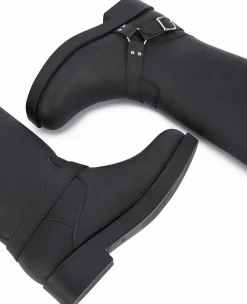 Pimkie Bottes^Bottes Esprit Motard Avec Brides Et Boucles -