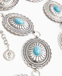 Pimkie Ceinture^Ceinture En Métal Et Turquoise -