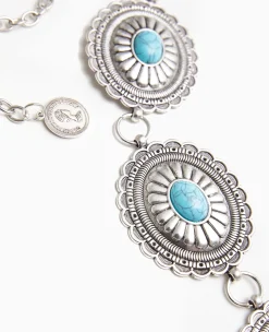 Pimkie Ceinture^Ceinture En Métal Et Turquoise -