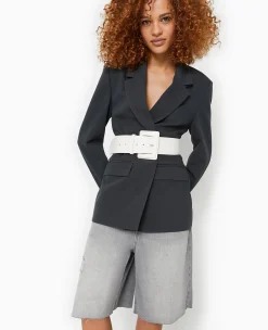 Pimkie Ceinture^Ceinture Large Avec Grande Boucle Rectangulaire -