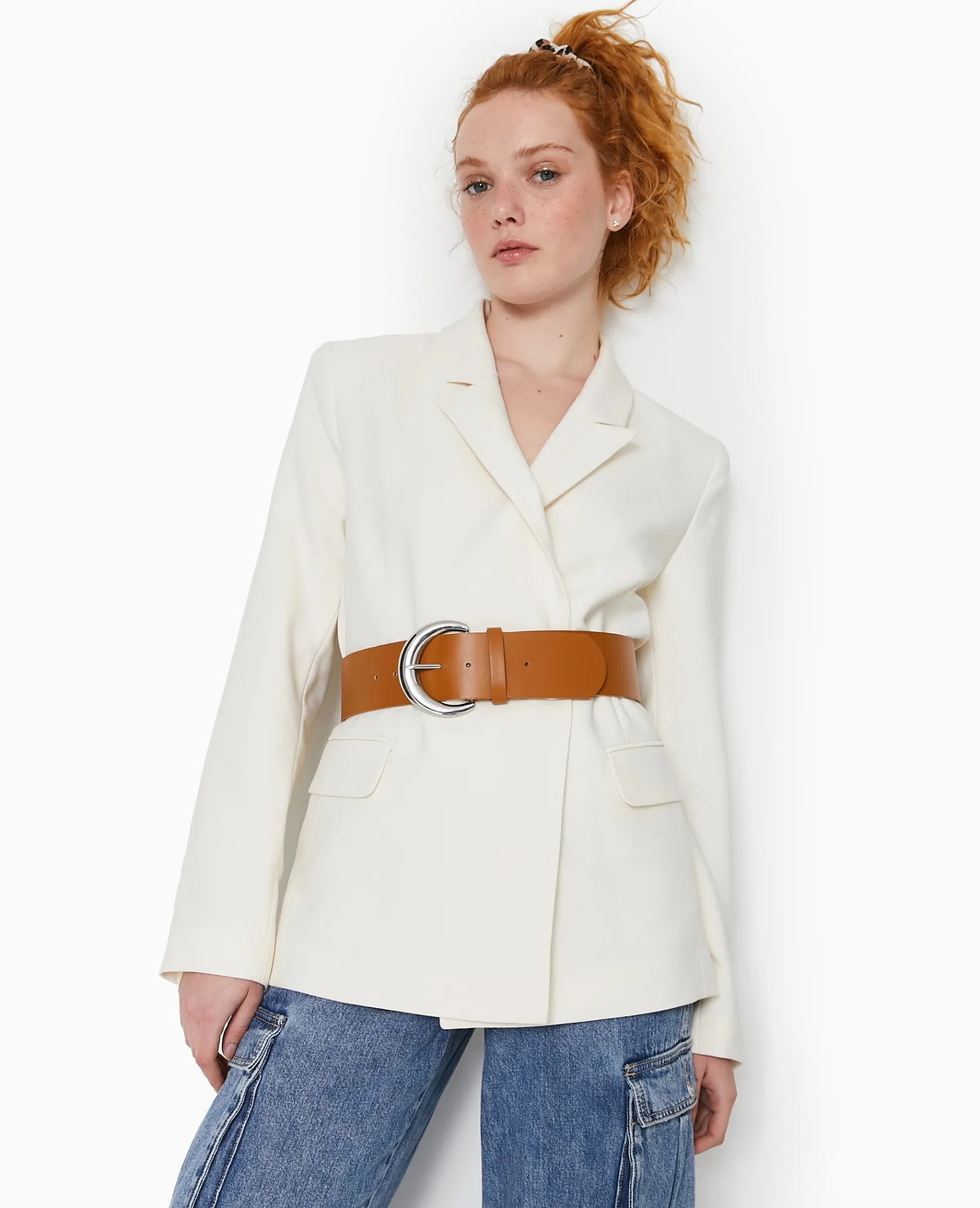 Pimkie Ceinture^Ceinture Large Avec Grosse Boucle -