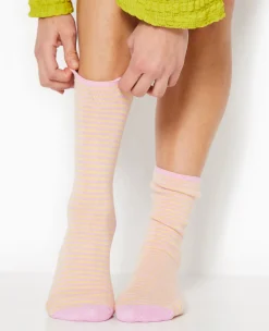 Pimkie Collants Et Chaussettes^Chaussettes Rayées Maille Bouclette Intérieure -