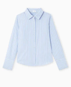 Pimkie Toute La Collection|Chemise Et Blouse^Chemise Cintrée Manches Longues Motif Rayures -