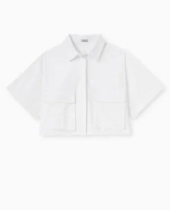 Pimkie Chemise Et Blouse^Chemise Cropped Avec Poches Plaquées -