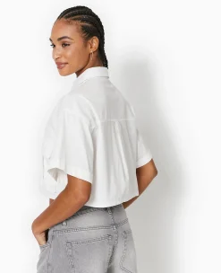 Pimkie Chemise Et Blouse^Chemise Cropped Avec Poches Plaquées -