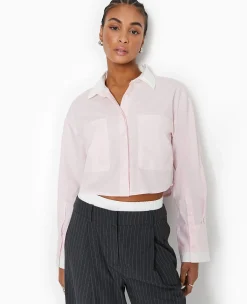 Pimkie Chemise Et Blouse^Chemise Cropped Bicolore -