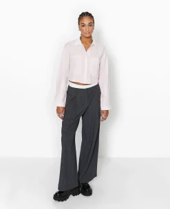 Pimkie Chemise Et Blouse^Chemise Cropped Bicolore -