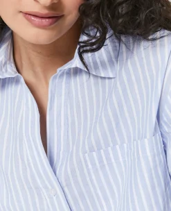 Pimkie Chemise Et Blouse^Chemise Cropped Rayée Façon Pyjama D'homme -