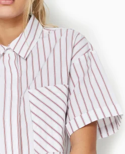 Pimkie Chemise Et Blouse^Chemise Cropped Rayée Façon Pyjama D'homme -