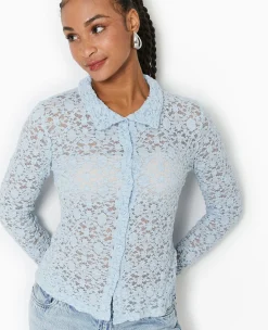 Pimkie Chemise Et Blouse|T-Shirt Et Top^Chemise En Dentelle -