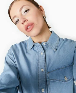 Pimkie Chemise Et Blouse^Chemise En Jean Fluide -