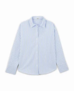 Pimkie Toute La Collection|Chemise Et Blouse^Chemise Oversize Rayée Col Ouvert -