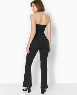 Pimkie Pimkie Positive|Combinaison Et Salopette^Combipantalon Bustier En Jean Stretch -