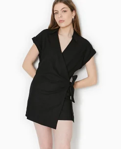 Pimkie Short|Combinaison Et Salopette^Combishort Portefeuille Effet Drapé -