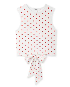 Pimkie Toute La Collection|T-Shirt Et Top^Débardeur Avec Cut-out Dos Motif Pois -