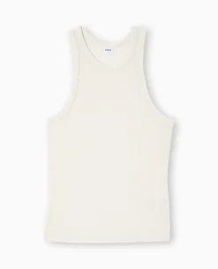 Pimkie T-Shirt Et Top^Débardeur échancré En Maille Côtelée Et Fluide -