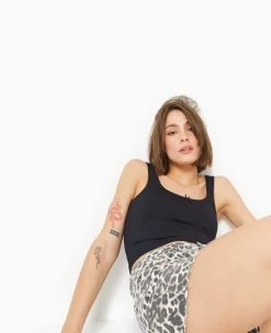 Pimkie Toute La Collection|T-Shirt Et Top^Débardeur Court Avec Nœud -