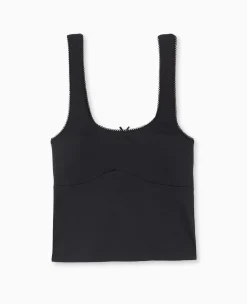 Pimkie Toute La Collection|T-Shirt Et Top^Débardeur Court Avec Nœud -