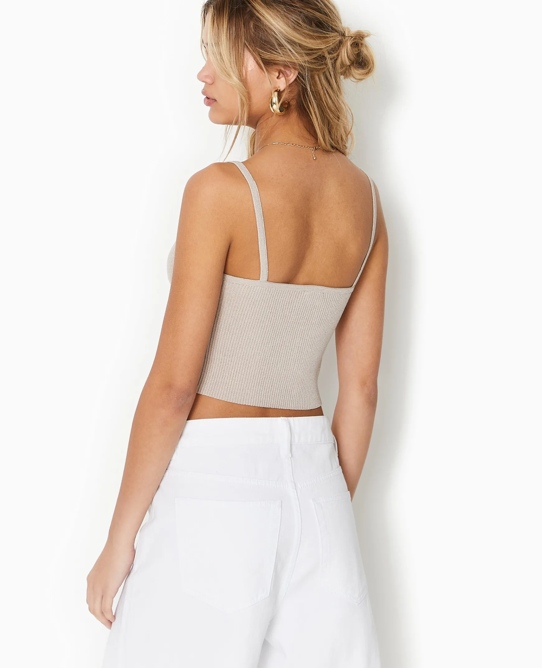 Pimkie Pull Et Gilet|T-Shirt Et Top^Débardeur Court En Maille -