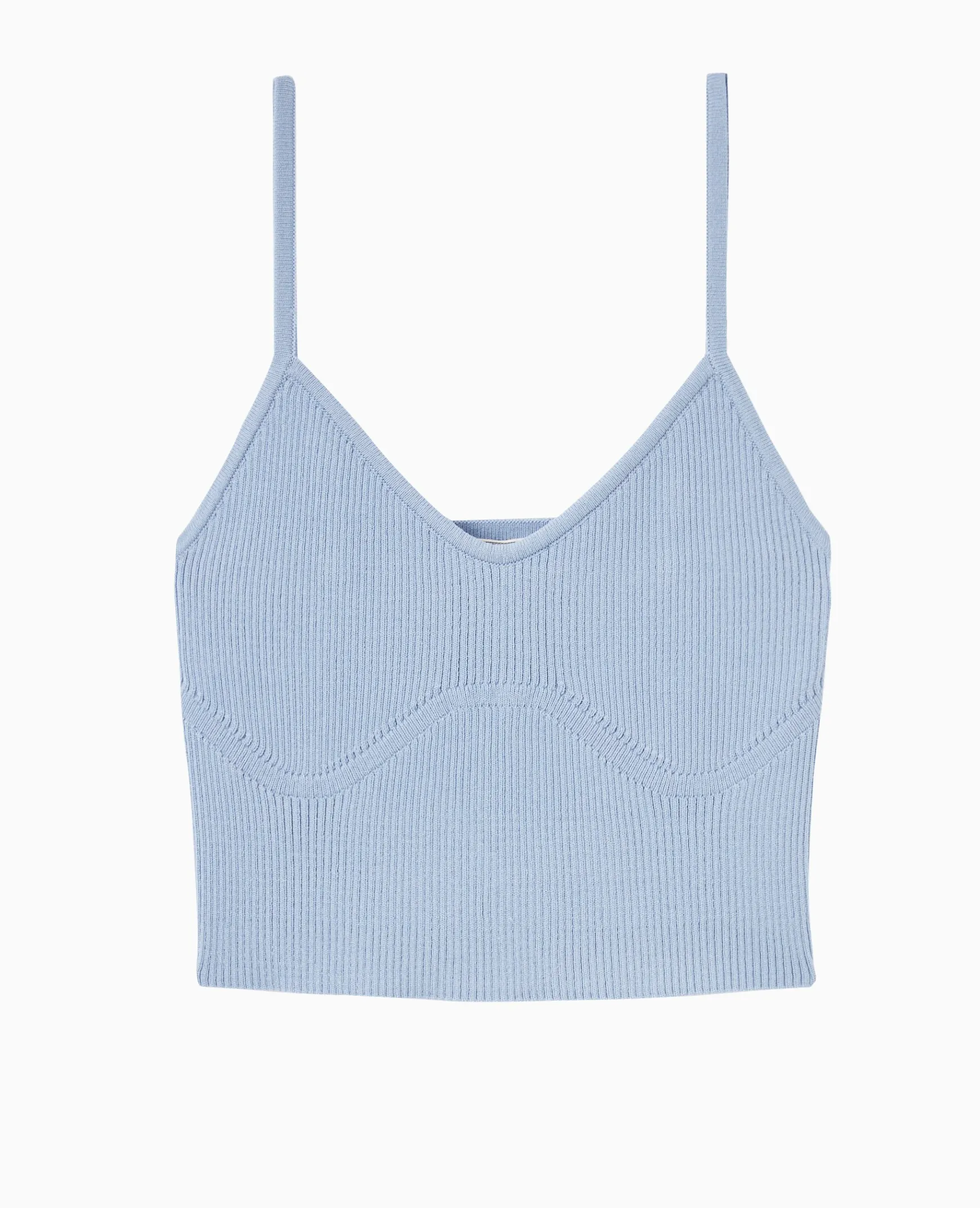 Pimkie Pull Et Gilet^Débardeur Court En Maille -