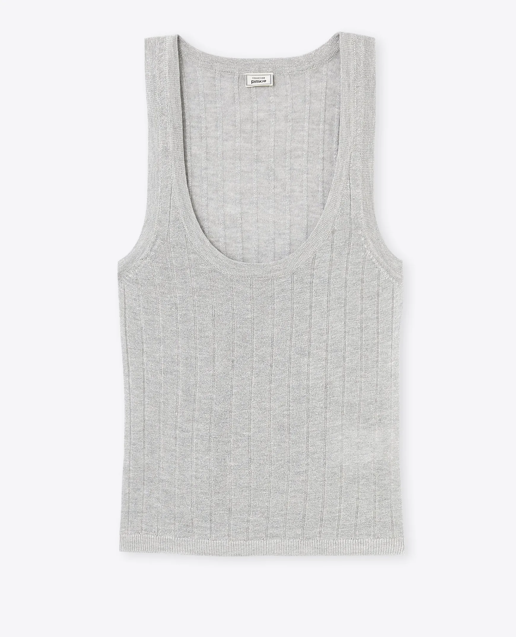 Pimkie Pull Et Gilet|T-Shirt Et Top^Débardeur En Maille Côtelée Avec Lurex -