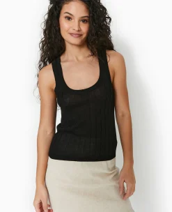 Pimkie Pull Et Gilet|T-Shirt Et Top^Débardeur En Maille Côtelée Avec Lurex -