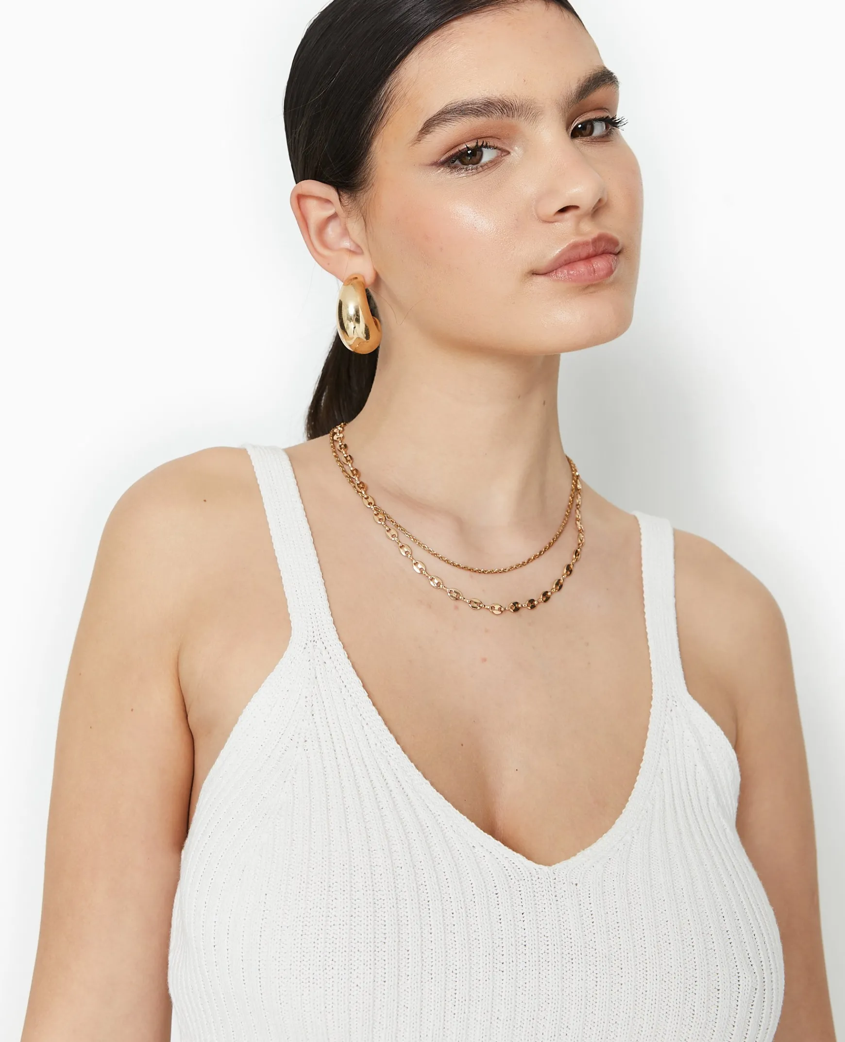 Pimkie Pull Et Gilet|T-Shirt Et Top^Débardeur En Maille Côtelée -