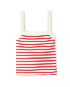 Pimkie Toute La Collection|Pull Et Gilet^Débardeur En Maille Côtelée Rayée -