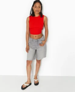 Pimkie T-Shirt Et Top^Débardeur En Maille Côtelée Avec Cut-out Dos -