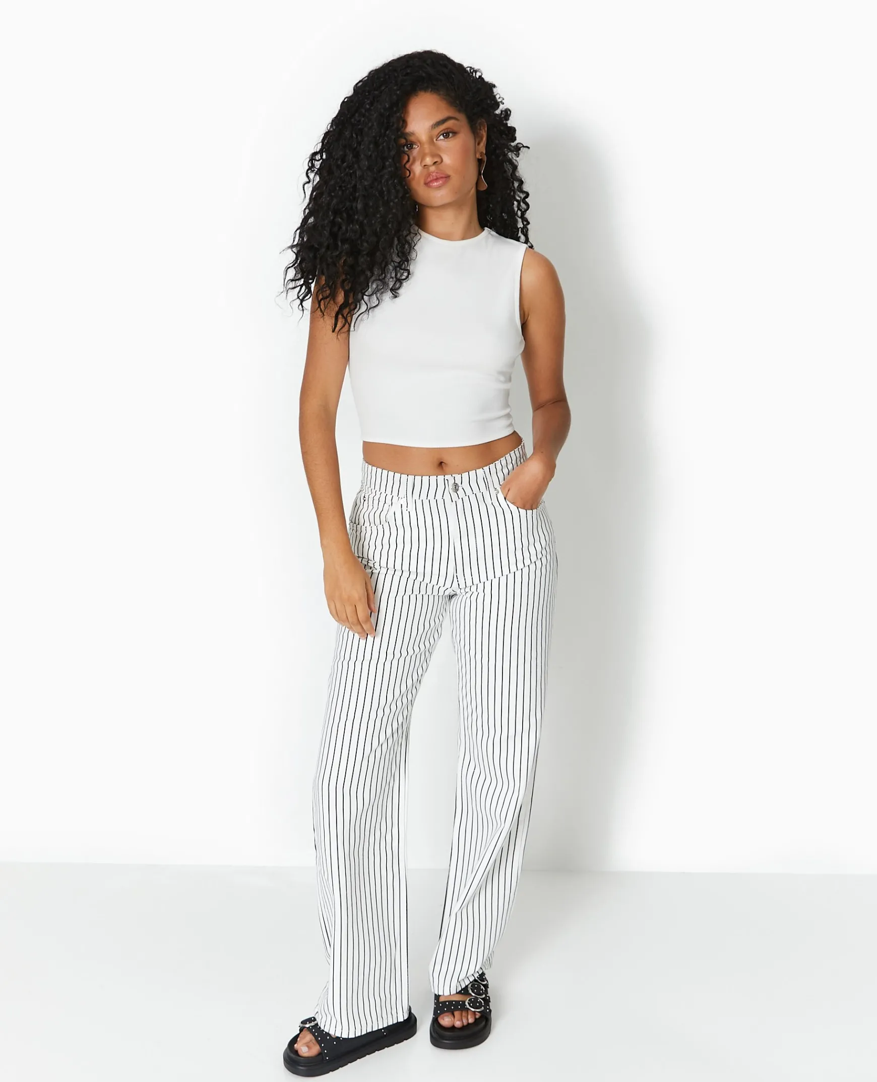 Pimkie T-Shirt Et Top^Débardeur En Maille Côtelée Avec Cut Out Dos -